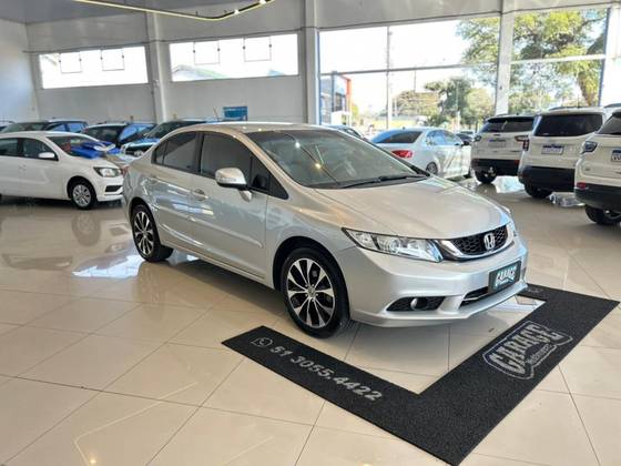 HONDA CIVIC 2.0 LXR 16V FLEX 4P AUTOMÁTICO